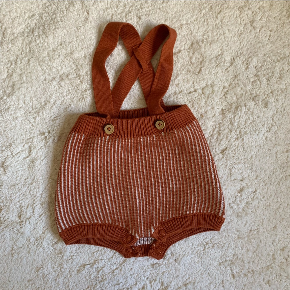 Cotton Knit Overall